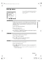 Preview for 29 page of Sony WEGA KE-W50A10E Operating Instructions Manual