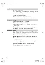 Preview for 30 page of Sony WEGA KE-W50A10E Operating Instructions Manual