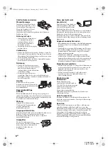 Preview for 46 page of Sony WEGA KE-W50A10E Operating Instructions Manual