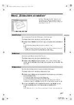 Preview for 65 page of Sony WEGA KE-W50A10E Operating Instructions Manual