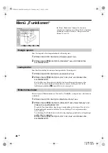 Preview for 66 page of Sony WEGA KE-W50A10E Operating Instructions Manual