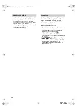 Preview for 84 page of Sony WEGA KE-W50A10E Operating Instructions Manual