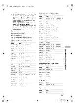 Preview for 119 page of Sony WEGA KE-W50A10E Operating Instructions Manual