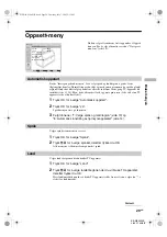 Preview for 191 page of Sony WEGA KE-W50A10E Operating Instructions Manual