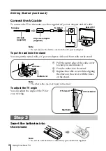 Предварительный просмотр 8 страницы Sony WEGA KLV 15SR1 Operating Instructions Manual