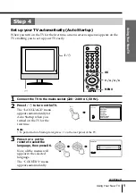 Предварительный просмотр 9 страницы Sony WEGA KLV 15SR1 Operating Instructions Manual