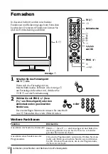 Предварительный просмотр 42 страницы Sony WEGA KLV 15SR1 Operating Instructions Manual