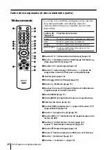 Предварительный просмотр 86 страницы Sony WEGA KLV 15SR1 Operating Instructions Manual