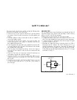 Preview for 2 page of Sony WEGA KLV 15SR1 Service Manual