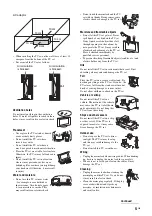 Предварительный просмотр 5 страницы Sony WEGA KLV-15SR3E Operating Instructions Manual