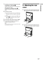 Предварительный просмотр 13 страницы Sony WEGA KLV-15SR3E Operating Instructions Manual