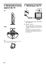 Предварительный просмотр 14 страницы Sony WEGA KLV-15SR3E Operating Instructions Manual