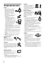 Предварительный просмотр 74 страницы Sony WEGA KLV-15SR3E Operating Instructions Manual