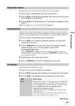 Предварительный просмотр 97 страницы Sony WEGA KLV-15SR3E Operating Instructions Manual