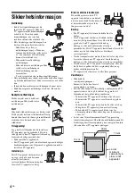 Предварительный просмотр 144 страницы Sony WEGA KLV-15SR3E Operating Instructions Manual