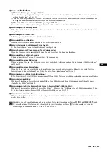 Preview for 97 page of Sony WEGA KLV 21SG2 Operating Instructions Manual