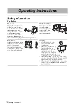 Preview for 14 page of Sony WEGA KLV 21SR2 Operating Instructions Manual