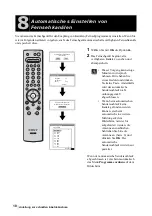 Preview for 88 page of Sony WEGA KLV 21SR2 Operating Instructions Manual