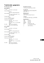 Preview for 303 page of Sony WEGA KLV 21SR2 Operating Instructions Manual