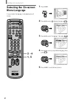 Предварительный просмотр 22 страницы Sony WEGA KLV-23HR1 Operating Instructions Manual