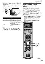 Предварительный просмотр 25 страницы Sony WEGA KLV-23HR1 Operating Instructions Manual