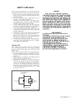 Preview for 3 page of Sony WEGA KLV-23HR1 Service Manual