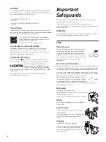 Preview for 4 page of Sony WEGA KLV 23M1 Operating Instructions Manual