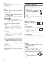 Preview for 6 page of Sony WEGA KLV 23M1 Operating Instructions Manual