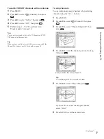 Preview for 37 page of Sony WEGA KLV 23M1 Operating Instructions Manual