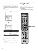 Preview for 38 page of Sony WEGA KLV 23M1 Operating Instructions Manual