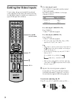 Preview for 50 page of Sony WEGA KLV 23M1 Operating Instructions Manual