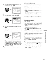 Preview for 65 page of Sony WEGA KLV 23M1 Operating Instructions Manual