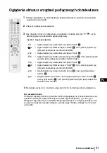 Preview for 96 page of Sony WEGA KLV-30HR3 Operating Instructions Manual