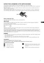 Preview for 3 page of Sony WEGA KLV-L23M1 Operating Instructions Manual