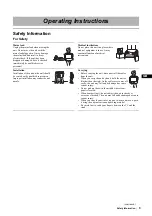 Preview for 5 page of Sony WEGA KLV-L23M1 Operating Instructions Manual