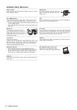 Preview for 8 page of Sony WEGA KLV-L23M1 Operating Instructions Manual