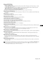 Preview for 65 page of Sony WEGA KLV-L23M1 Operating Instructions Manual