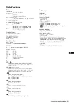 Preview for 145 page of Sony WEGA KLV-L23M1 Operating Instructions Manual