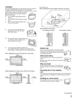 Preview for 7 page of Sony WEGA KLV-S19A10 Operating Instructions Manual