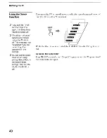 Preview for 40 page of Sony WEGA KLV-S19A10 Operating Instructions Manual