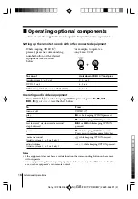 Preview for 18 page of Sony Wega KP-FR43 Operating Instructions Manual