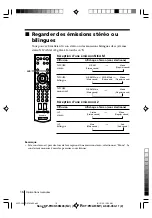 Preview for 49 page of Sony Wega KP-FR43 Operating Instructions Manual