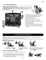 Предварительный просмотр 10 страницы Sony WEGA KV 20FA210 Service Manual