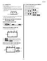 Предварительный просмотр 14 страницы Sony WEGA KV 20FA210 Service Manual