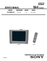 Предварительный просмотр 67 страницы Sony WEGA KV 20FA210 Service Manual