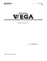 Предварительный просмотр 74 страницы Sony WEGA KV 20FA210 Service Manual