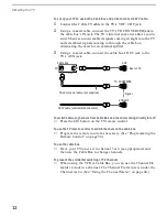 Preview for 20 page of Sony WEGA KV 32HS20 Operating Instructions Manual