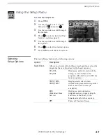 Preview for 55 page of Sony WEGA KV 32HS20 Operating Instructions Manual