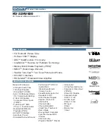 Sony WEGA KV 32HV600 Brochure preview