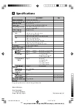 Preview for 2 page of Sony wega KV-AZ212 Operating Instructions Manual